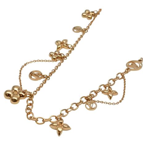 louis vuitton flower necklace price|louis vuitton monogram locket necklace.